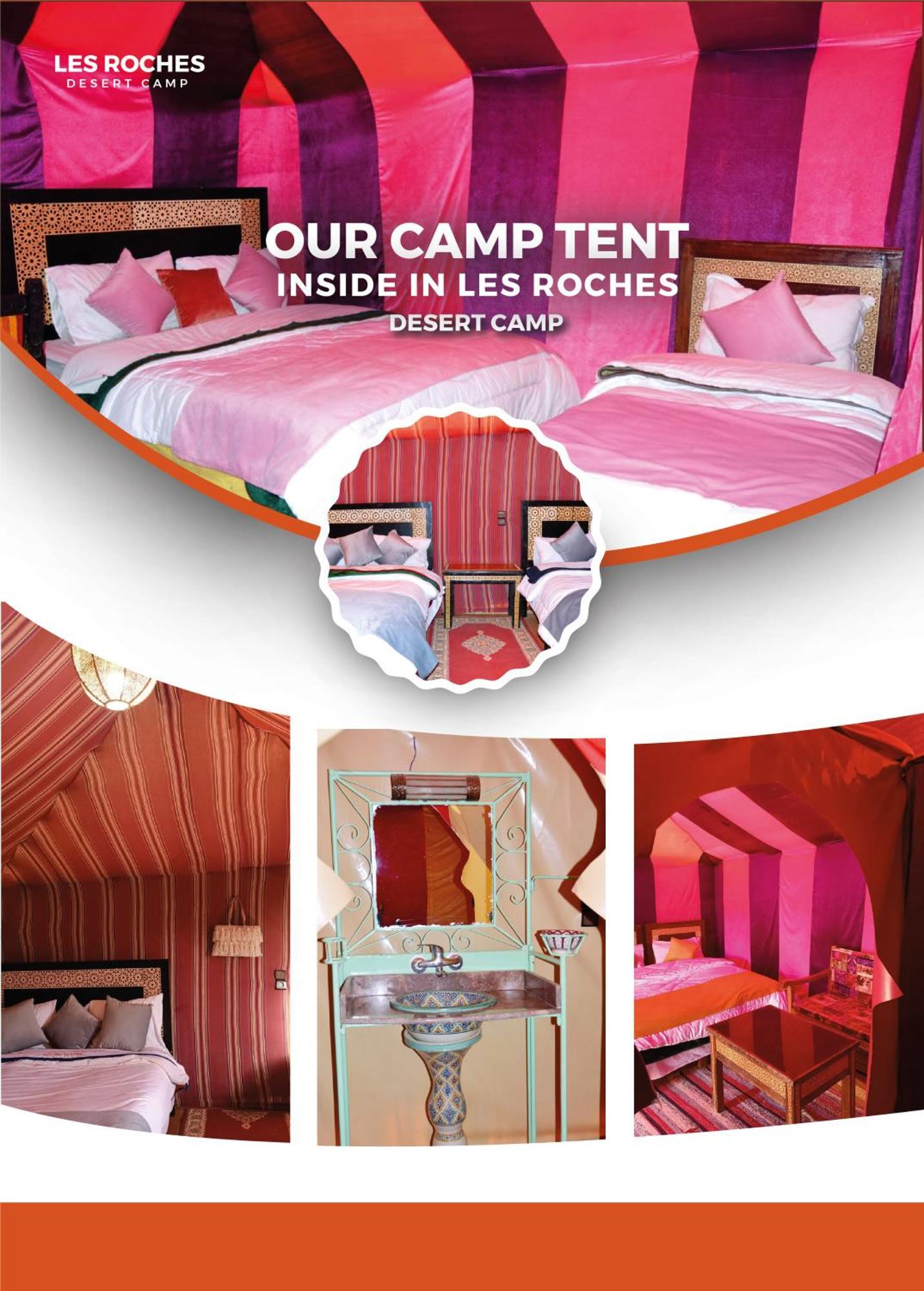 Les Roches Desert Camp Merzuga Kültér fotó